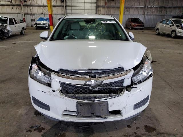 1G1PE5SC3C7328201 - 2012 CHEVROLET CRUZE LT WHITE photo 5