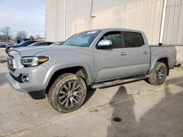 3TMGZ5AN3MM393779 - 2021 TOYOTA TACOMA DOUBLE CAB GRAY photo 1