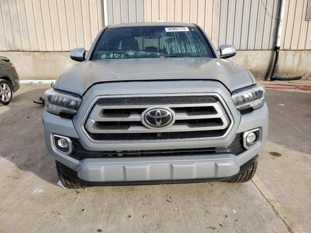 3TMGZ5AN3MM393779 - 2021 TOYOTA TACOMA DOUBLE CAB GRAY photo 5