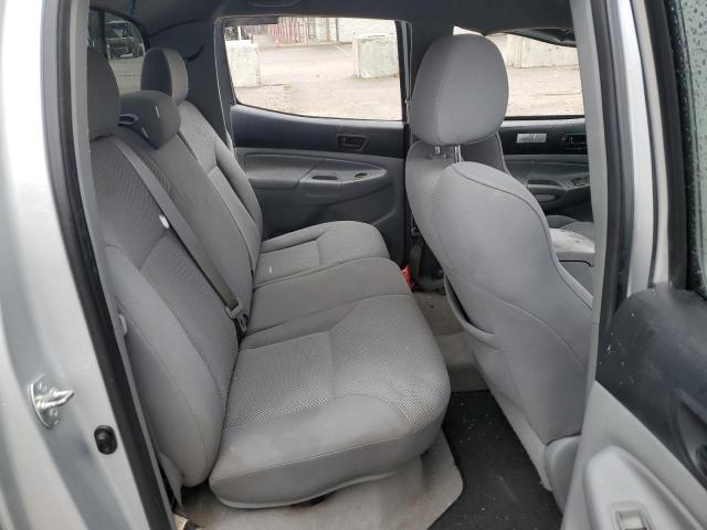 5TEJU62N28Z511659 - 2008 TOYOTA TACOMA DOUBLE CAB PRERUNNER SILVER photo 10