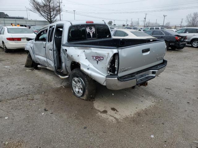 5TEJU62N28Z511659 - 2008 TOYOTA TACOMA DOUBLE CAB PRERUNNER SILVER photo 2