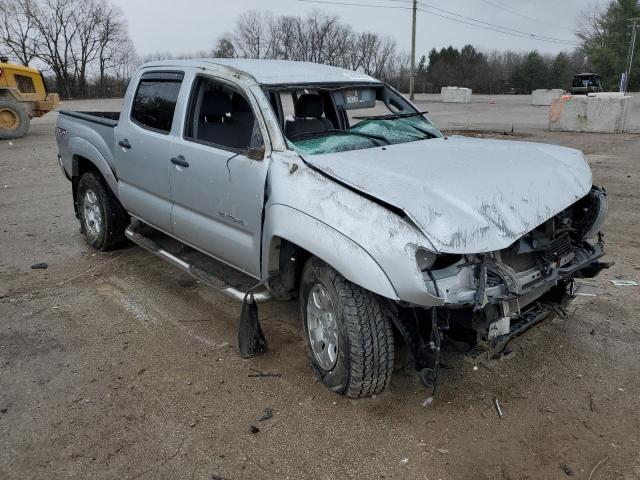 5TEJU62N28Z511659 - 2008 TOYOTA TACOMA DOUBLE CAB PRERUNNER SILVER photo 4