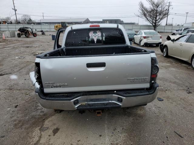 5TEJU62N28Z511659 - 2008 TOYOTA TACOMA DOUBLE CAB PRERUNNER SILVER photo 6