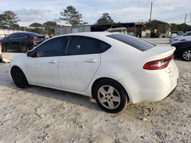 1C3CDFAA1GD505063 - 2016 DODGE DART SE WHITE photo 2