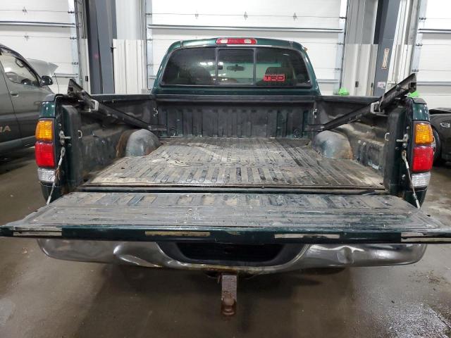 5TBBT4810YS010940 - 2000 TOYOTA TUNDRA ACCESS CAB LIMITED GREEN photo 6