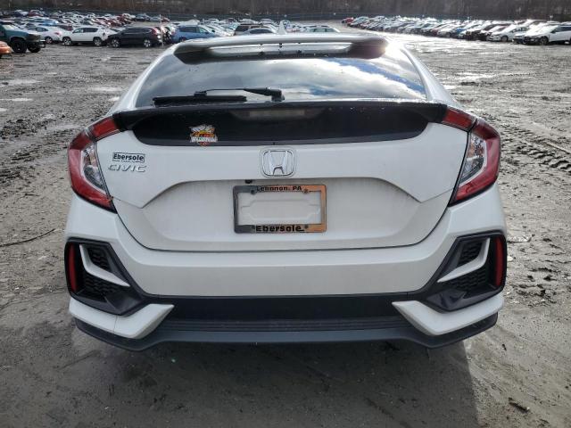 SHHFK7H65LU421819 - 2020 HONDA CIVIC EX WHITE photo 6