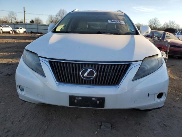 2T2BK1BA0AC011663 - 2010 LEXUS RX 350 WHITE photo 5