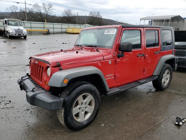 1J4BA3H14BL578764 - 2011 JEEP WRANGLER U SPORT Червоний фото 1
