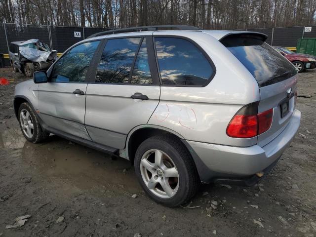 WBAFA53501LM77973 - 2001 BMW X5 3.0I SILVER photo 2