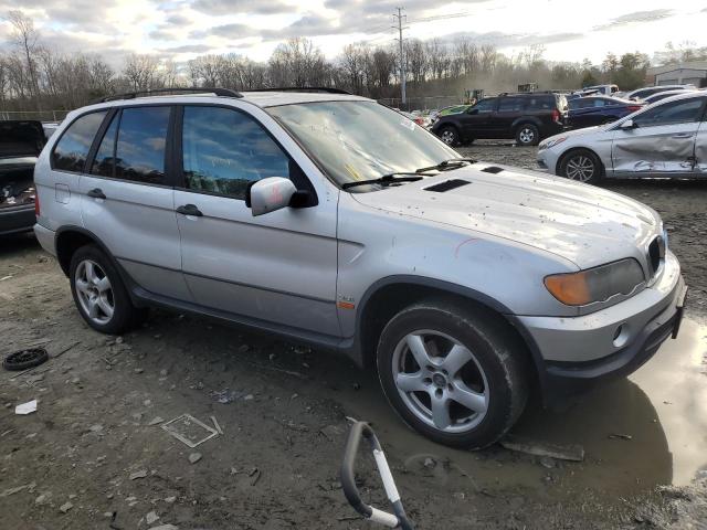 WBAFA53501LM77973 - 2001 BMW X5 3.0I SILVER photo 4