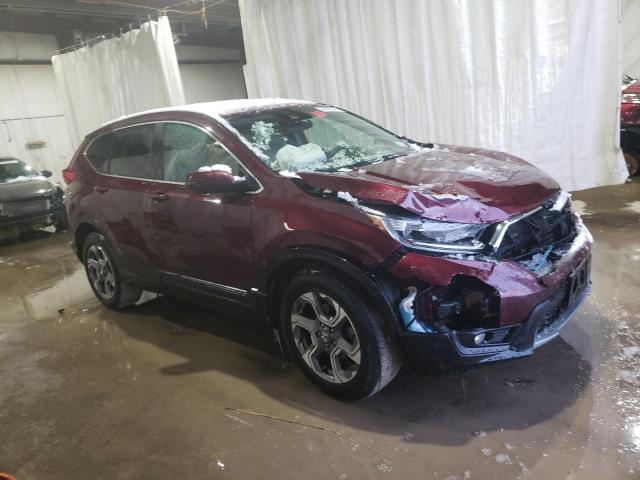 5J6RW2H51HL016584 - 2017 HONDA CR-V EX BURGUNDY photo 4