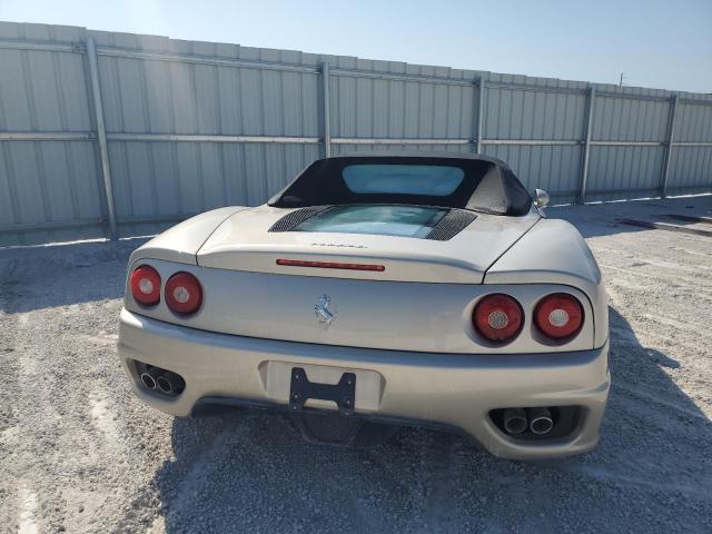 ZFFYT53A230133800 - 2003 FERRARI 360 SPIDER SILVER photo 10