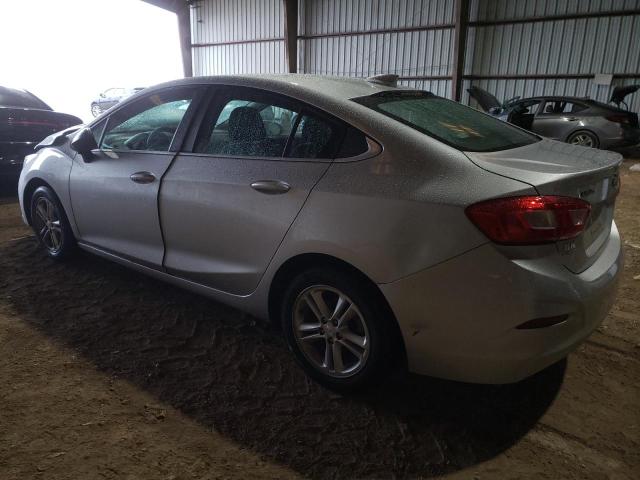 1G1BE5SM8H7189953 - 2017 CHEVROLET CRUZE LT SILVER photo 2