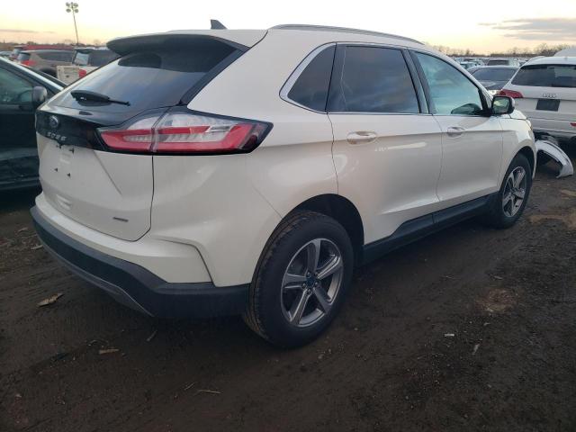 2FMPK4J93NBA13159 - 2022 FORD EDGE SEL WHITE photo 3