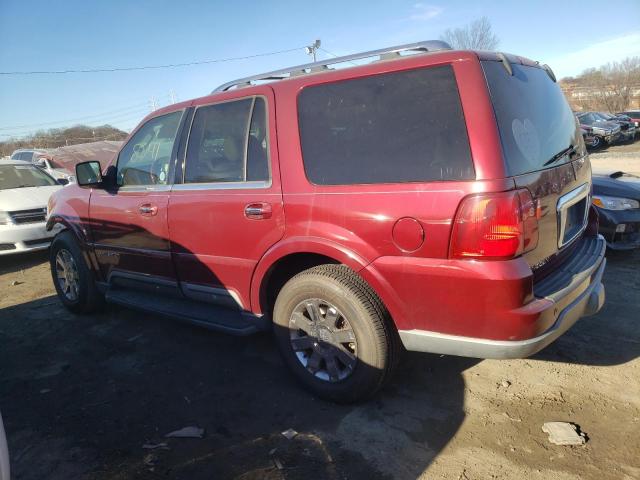 5LMFU28RX4LJ37408 - 2004 LINCOLN NAVIGATOR 红色 照片 2