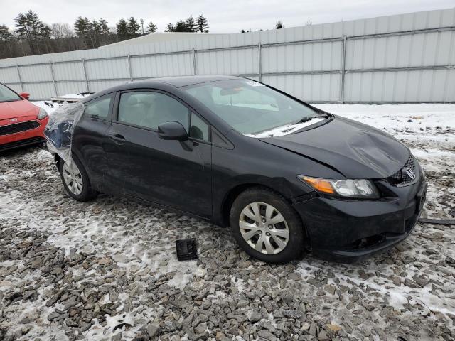 2HGFG3B54CH555471 - 2012 HONDA CIVIC LX BLACK photo 4