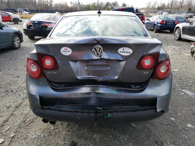 3VWRZ71K29M134019 - 2009 VOLKSWAGEN JETTA SE GRAY photo 6