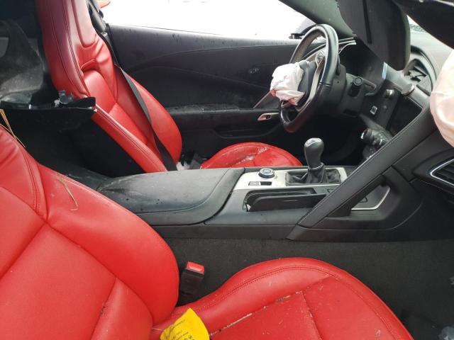 1G1YA2D7XK5107378 - 2019 CHEVROLET CORVETTE STINGRAY 1LT BLACK photo 8