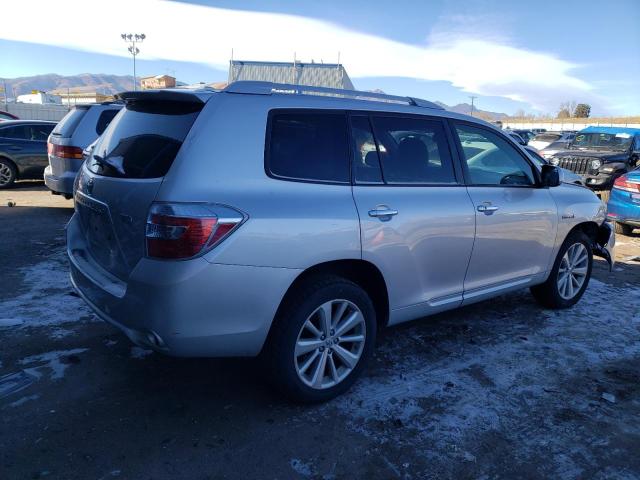 JTEEW41A492032689 - 2009 TOYOTA HIGHLANDER HYBRID SILVER photo 3