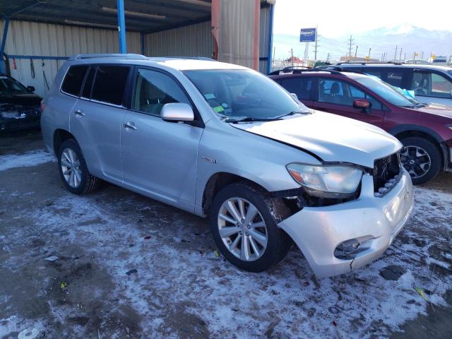 JTEEW41A492032689 - 2009 TOYOTA HIGHLANDER HYBRID SILVER photo 4