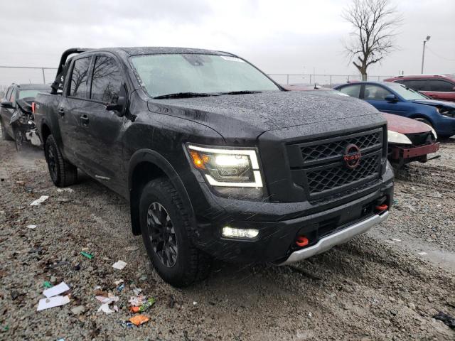 1N6AA1ED9PN114012 - 2023 NISSAN TITAN SV BLACK photo 4