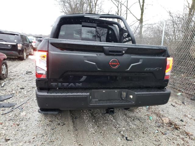 1N6AA1ED9PN114012 - 2023 NISSAN TITAN SV BLACK photo 6