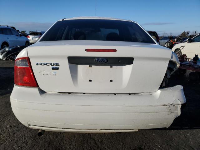 1FAFP34N37W182920 - 2007 FORD FOCUS ZX4 WHITE photo 6