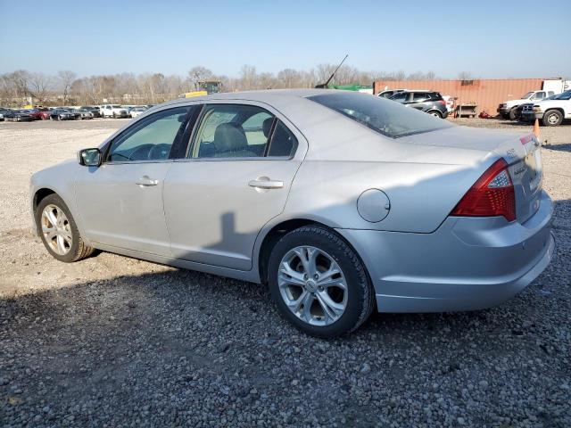 3FAHP0HA1CR296488 - 2012 FORD FUSION SE SILVER photo 2