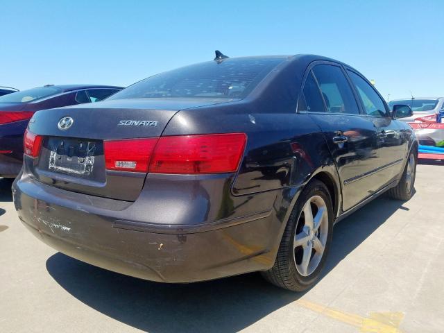 5NPET46C69H434090 - 2009 HYUNDAI SONATA GLS  photo 4