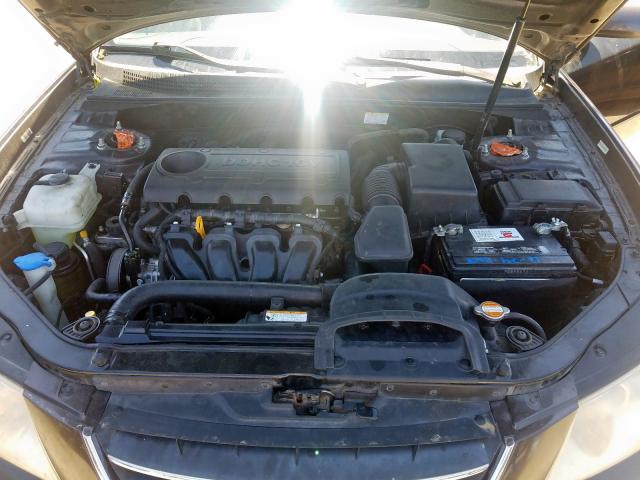 5NPET46C69H434090 - 2009 HYUNDAI SONATA GLS  photo 7