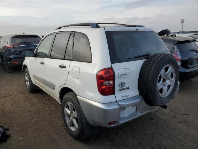 JTEHD20VX56040374 - 2005 TOYOTA RAV4 WHITE photo 2