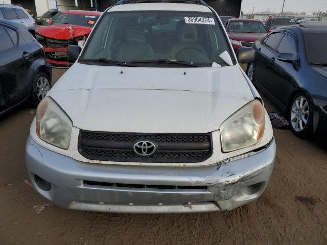 JTEHD20VX56040374 - 2005 TOYOTA RAV4 WHITE photo 5