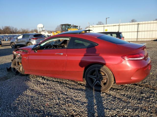 WDDWJ6EB9HF436302 - 2017 MERCEDES-BENZ C 43 4MATIC AMG RED photo 2