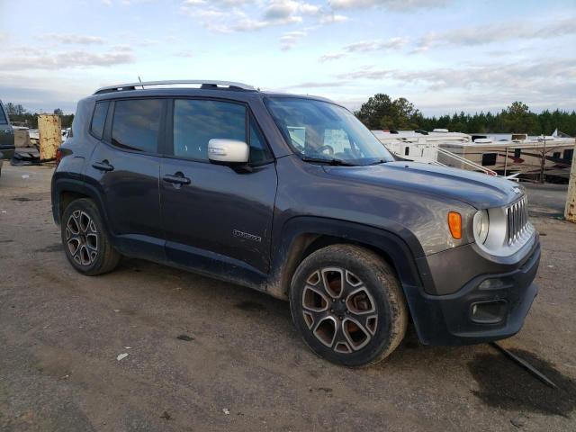 ZACCJADT5GPD18141 - 2016 JEEP RENEGADE LIMITED CHARCOAL photo 4