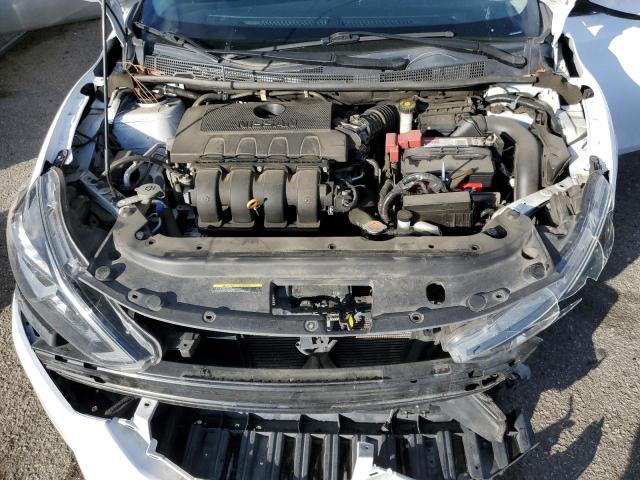 3N1AB7AP2KY327031 - 2019 NISSAN SENTRA S WHITE photo 11