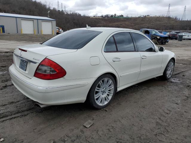 WDBUF87X67B165565 - 2007 MERCEDES-BENZ E 350 4MATIC WHITE photo 3