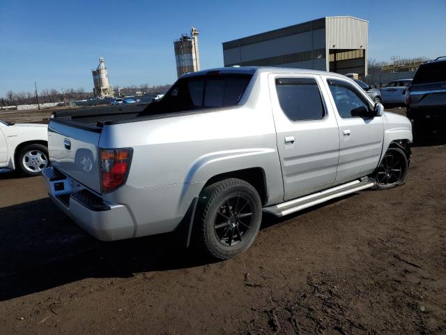 2HJYK16506H543810 - 2006 HONDA RIDGELINE RTL SILVER photo 3