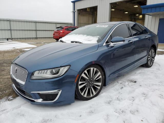 3LN6L5E96JR615820 - 2018 LINCOLN MKZ RESERVE BLUE photo 1