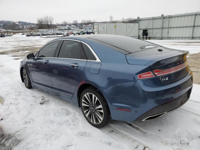 3LN6L5E96JR615820 - 2018 LINCOLN MKZ RESERVE ლურჯი ფოტო 2
