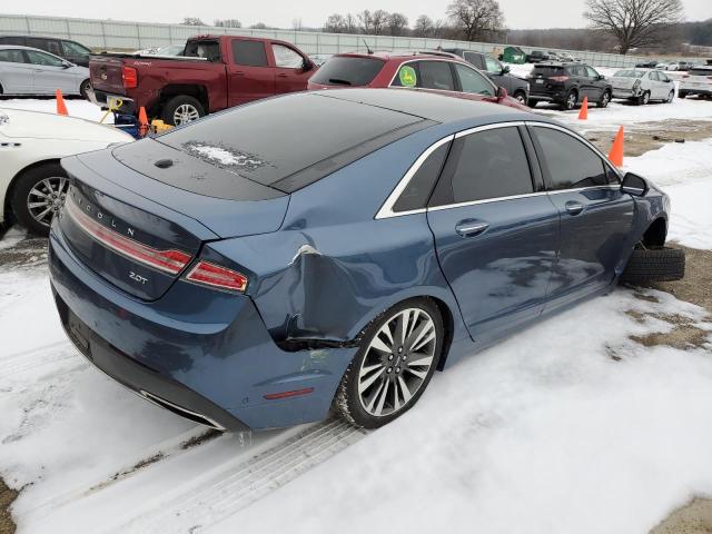 3LN6L5E96JR615820 - 2018 LINCOLN MKZ RESERVE ლურჯი ფოტო 3