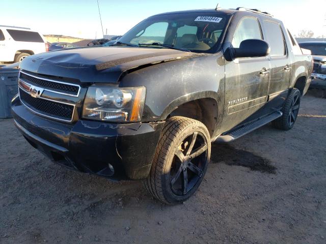 3GNVKFE06AG282385 - 2010 CHEVROLET AVALANCHE LT BLACK photo 1