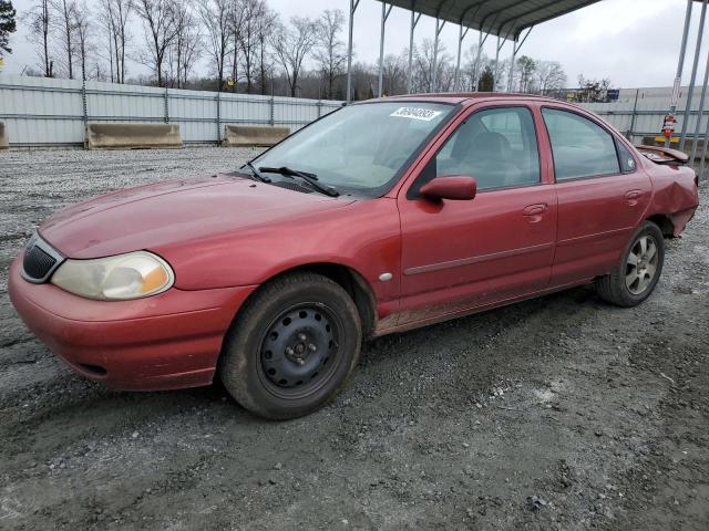 1MEFM66L8XK603732 - 1999 MERCURY MYSTIQUE LS BURGUNDY photo 1