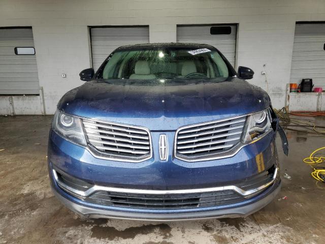 2LMPJ8LR6HBL47265 - 2017 LINCOLN MKX RESERVE BLUE photo 5