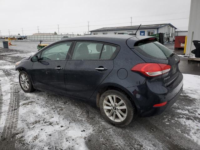 KNAFK5A89H5688470 - 2017 KIA FORTE LX BLACK photo 2