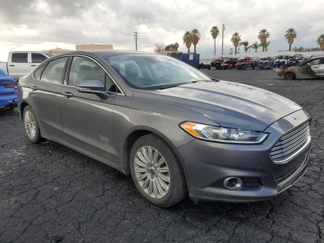 3FA6P0SU5ER330235 - 2014 FORD FUSION TITANIUM PHEV CHARCOAL photo 4