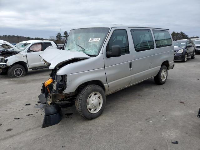 1FBNE31L88DA31197 - 2008 FORD ECONOLINE E350 SUPER DUTY WAGON SILVER photo 1