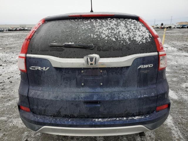 2HKRM4H54GH655598 - 2016 HONDA CR-V EX BLUE photo 6