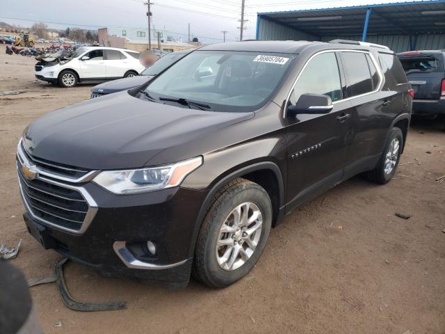 1GNEVGKW6JJ121295 - 2018 CHEVROLET TRAVERSE LT BLACK photo 1