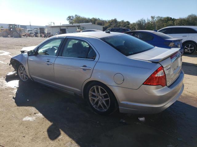 3FAHP0CG7CR186203 - 2012 FORD FUSION SEL SILVER photo 2