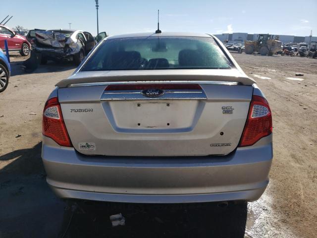 3FAHP0CG7CR186203 - 2012 FORD FUSION SEL SILVER photo 6